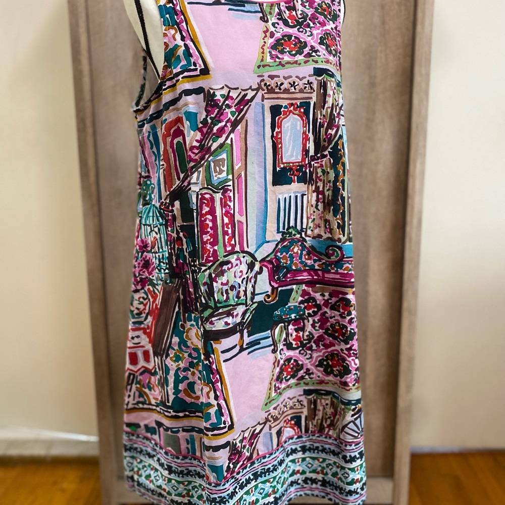 NEW Anthropolodie Women’s AMELIA MINI SHIFT DRESS Cotton - LARGE